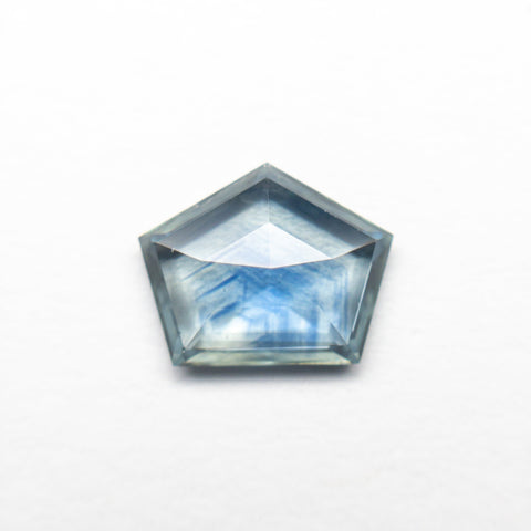 1.55ct 8.94x7.09x2.63mm Pentagon Rosecut Sapphire 22434-48