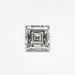 0.84ct 5.39x5.39x3.12mm GIA H VS2 Carré Step Cut 23034-01