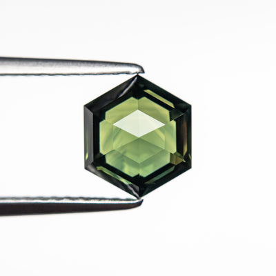 1.69ct 7.61x6.64x3.84mm Hexagon Step Cut Sapphire 23476-12