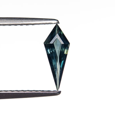 0.42ct 9.69x3.83x2.16mm Kite Step Cut Sapphire 25740-21