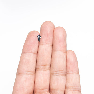 0.42ct 9.69x3.83x2.16mm Kite Step Cut Sapphire 25740-21