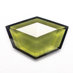 3.67ct 14.76x10.08x 2.70mm Shield Rosecut Sapphire 26327-07