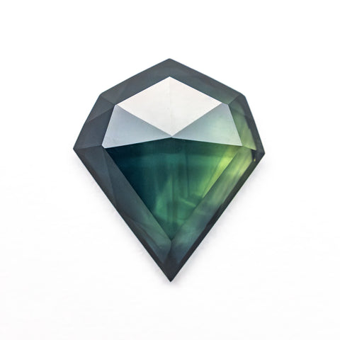 2.42ct 11.00x9.47x2.93mm Shield Rosecut Sapphire 26327-15