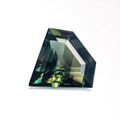 2.84ct 9.76x10.81x4.72mm Shield Step Cut Sapphire 26727-01