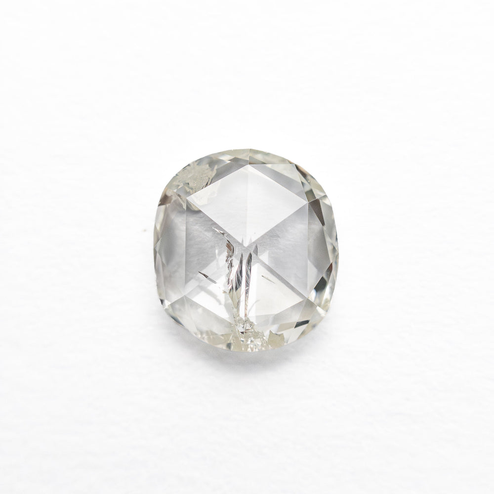 0.94ct 6.92x6.20x2.29mm I2 J Cushion Rosecut 27066-03