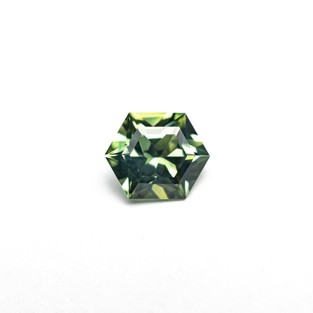 0.72ct 6.26x5.07x3.10mm Hexagon Step Cut Sapphire 27336-07