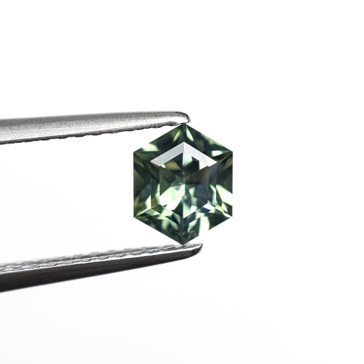 0.72ct 6.26x5.07x3.10mm Hexagon Step Cut Sapphire 27336-07