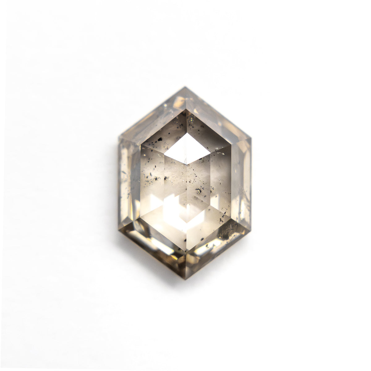 1.36ct 8.86x6.22x2.88mm Hexagon Rosecut 27537-45