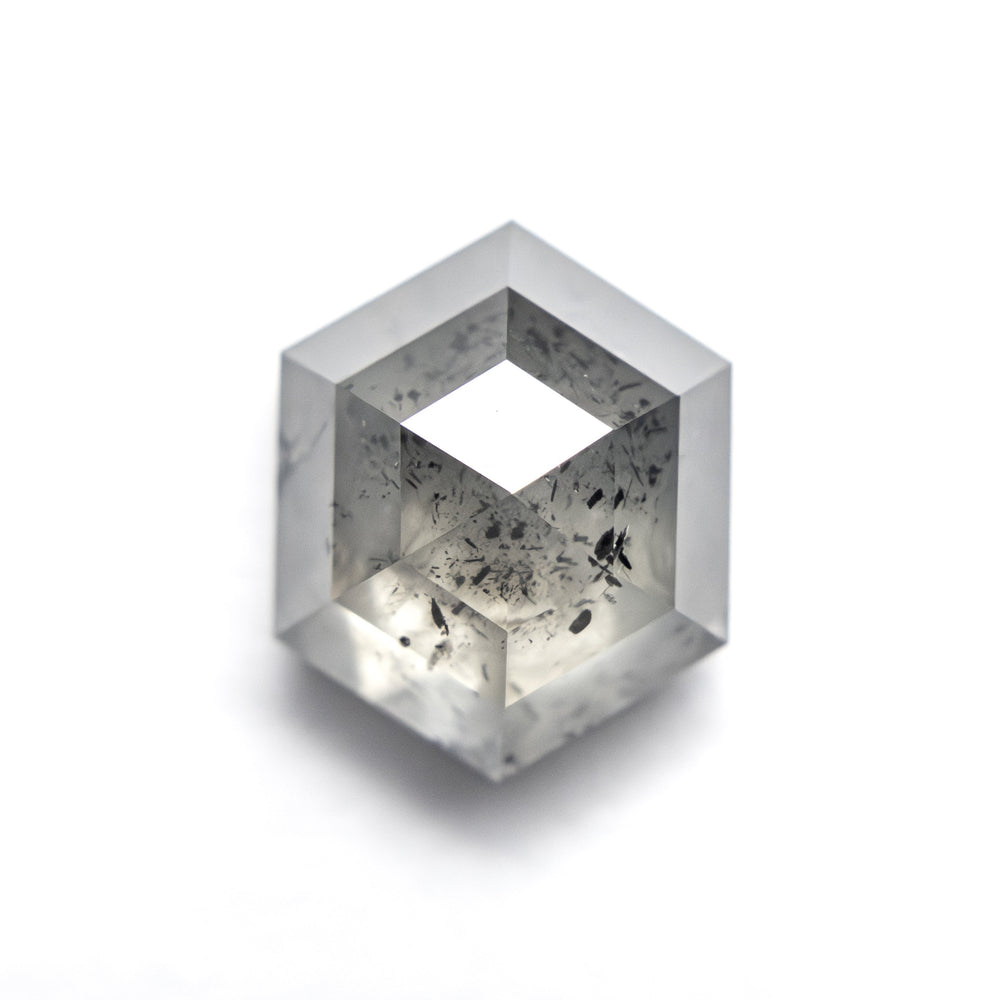 3.70ct 10.08x8.19x5.15mm Hexagon Step Cut 27539-09