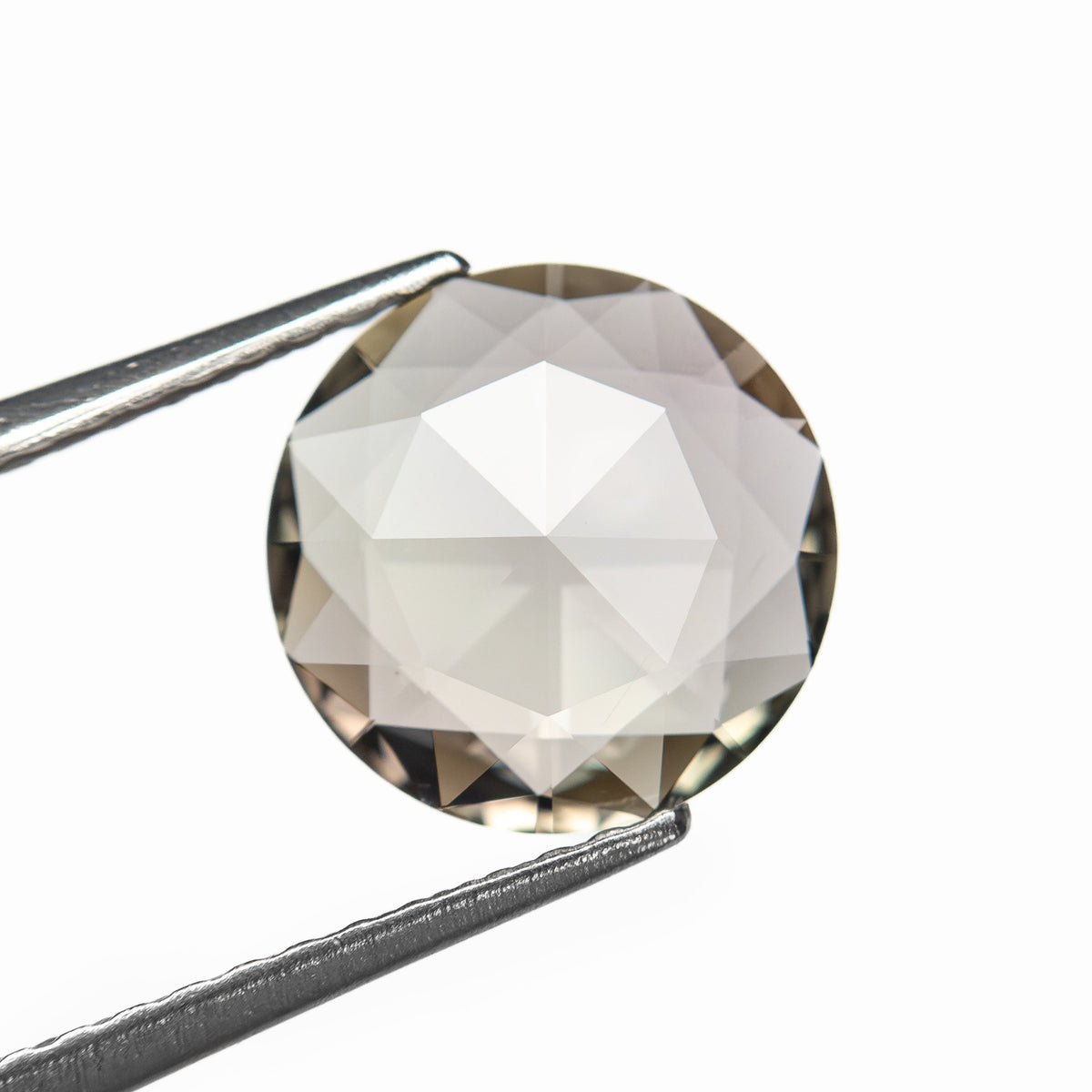 1.56ct 8.53x8.52x2.41mm Round Rosecut Sapphire 27744-03