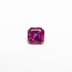 0.33ct 3.77x3.77x2.61mm Cut Corner Square Step Cut Sapphire 27955-21