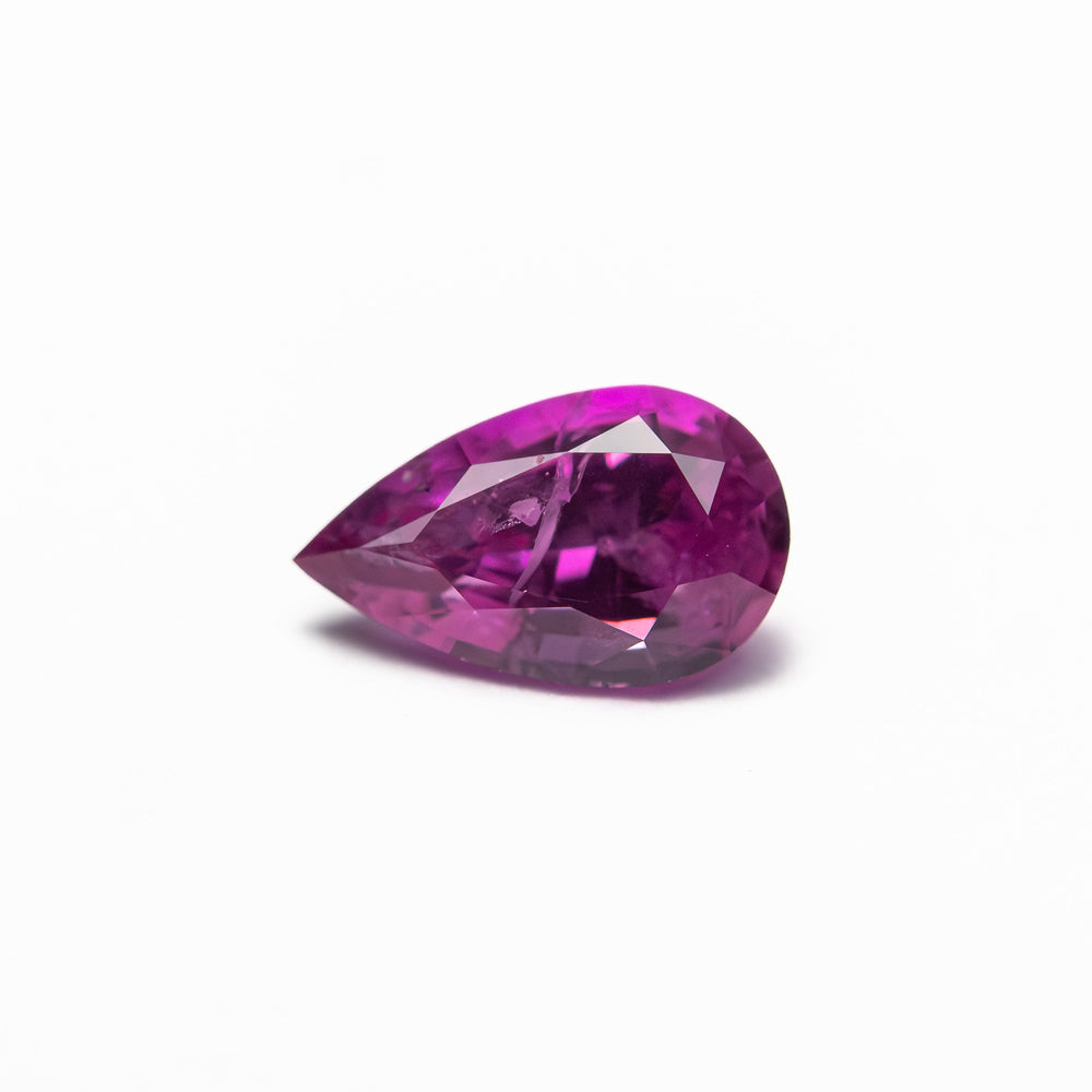 0.83ct 7.65x4.60x.46mm Pear Brilliant Sapphire 27957-10