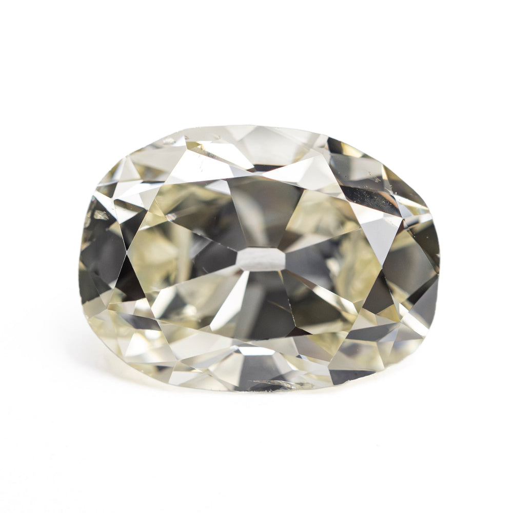 4.01ct 11.66x8.63x5.65mm GIA SI1 S-T Antique Old Mine Cut 28034-01