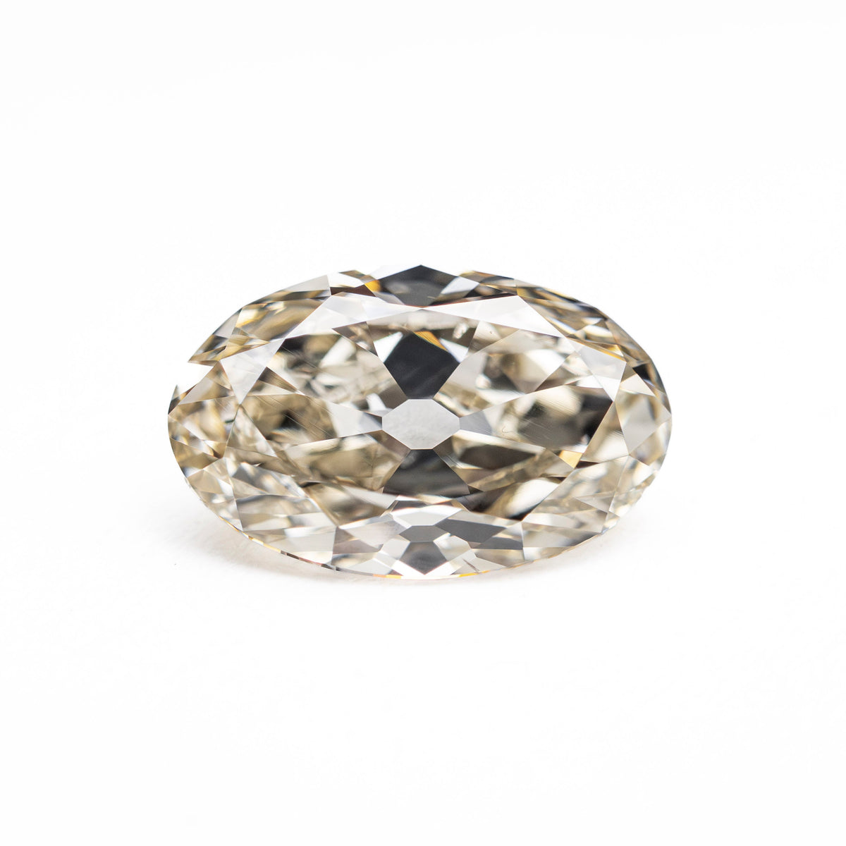 1.66ct 9.84x6.26x3.63mm GIA VS2 M Modern Antique Oval Brilliant 28039-01