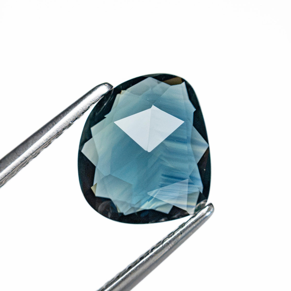 2.03ct 8.73x7.86x2.90mm Amorphous Double Cut Sapphire 28298-07