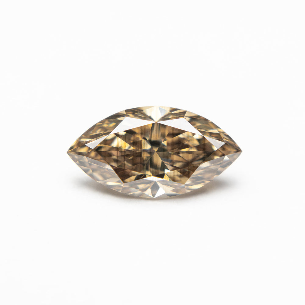 1.16ct 10.04x5.31x3.69mm VS1 C6 Champagne Marquise Brilliant 🇨🇦 28301-01