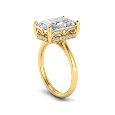 Custom Fleur De Lis Hidden Halo