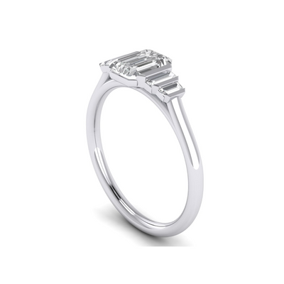 Custom Bar Set Emerald Cut