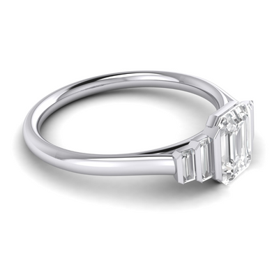 Custom Bar Set Emerald Cut