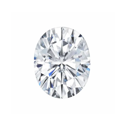 Colorless Moissanite ~ Oval Cut