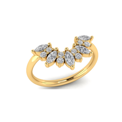 Custom Tiara Ring Set