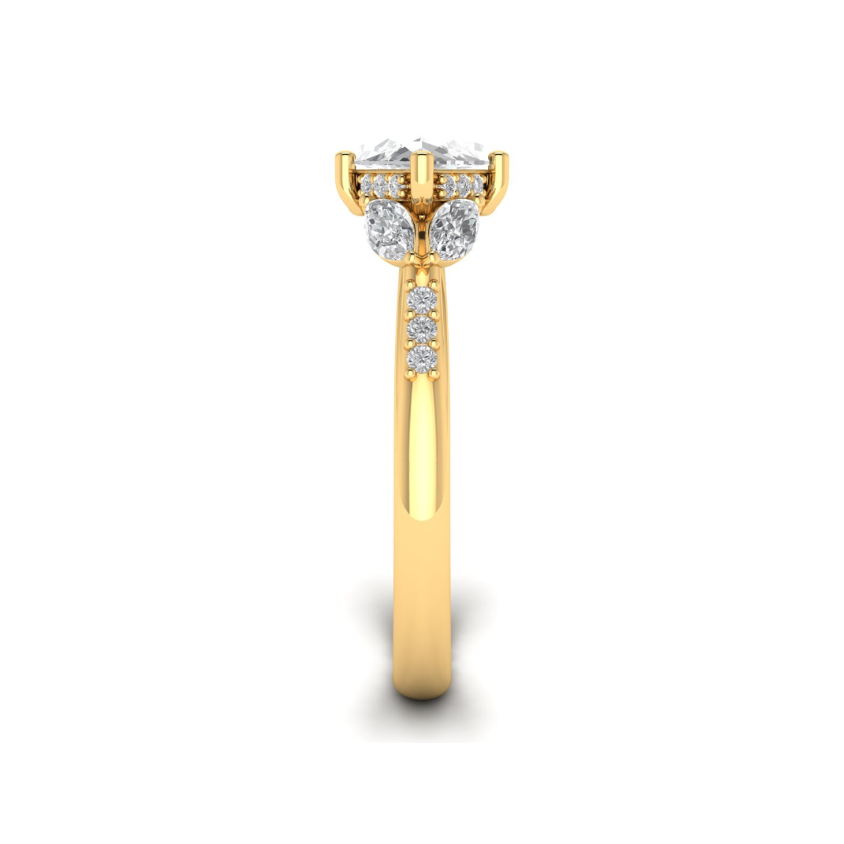 Custom East West Marquise
