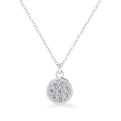 Odessa Petite Diamond Necklace - White Gold