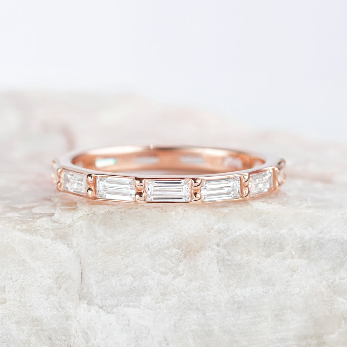 Anika ~ Diamond Baguette Ring