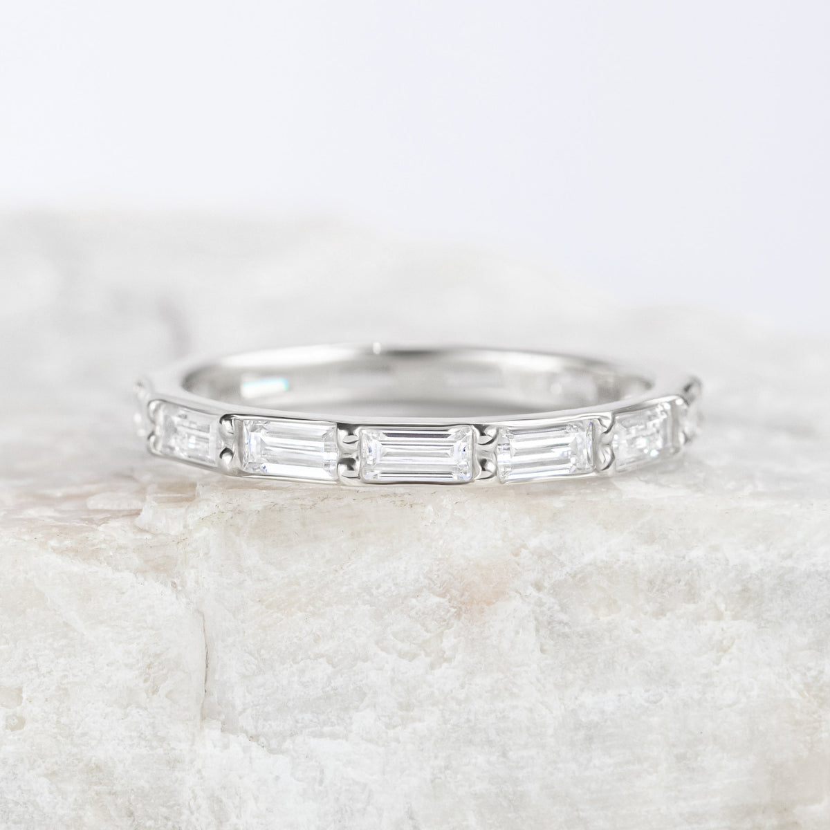 Anika ~ Diamond Baguette Ring