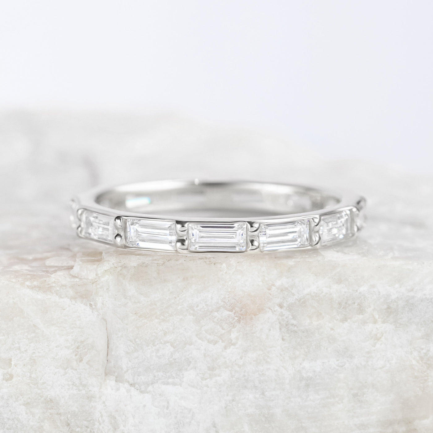 Anika ~ Diamond Baguette Band