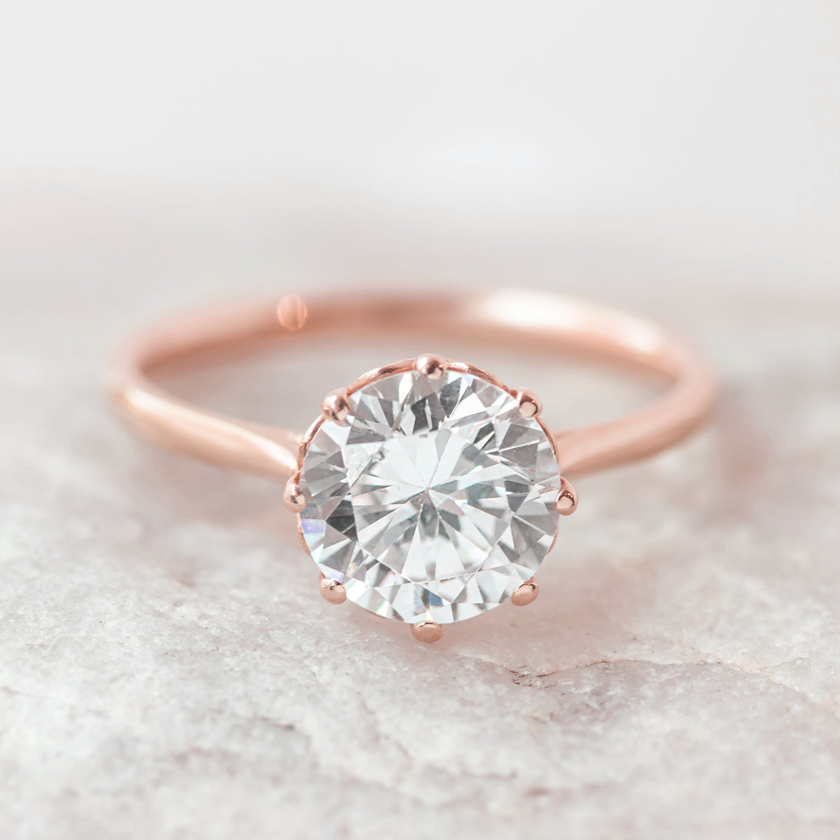 Annabelle ~ Round Cut Ring