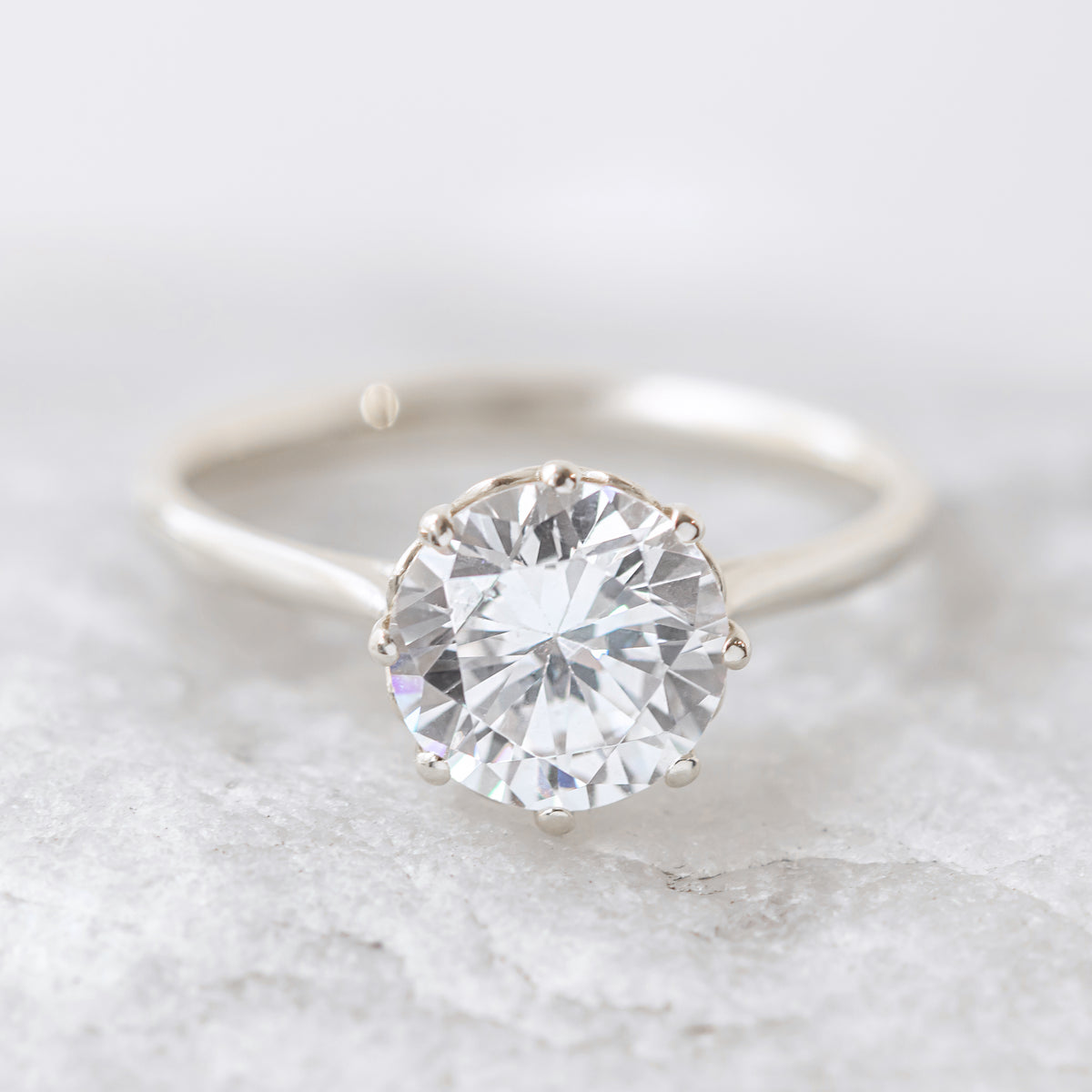 Annabelle ~ Round Cut Ring