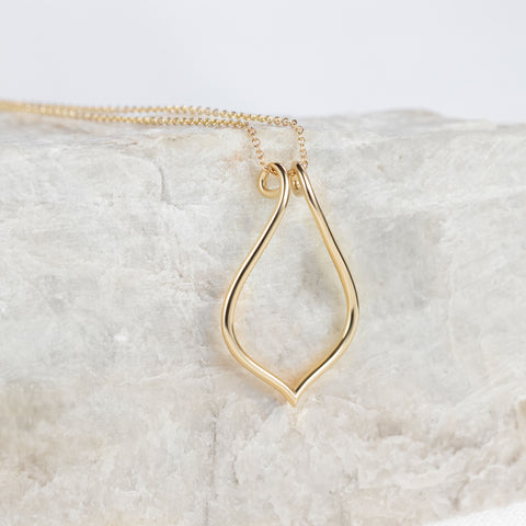 Aspen - Ring Holder Necklace ~ Ready to Ship