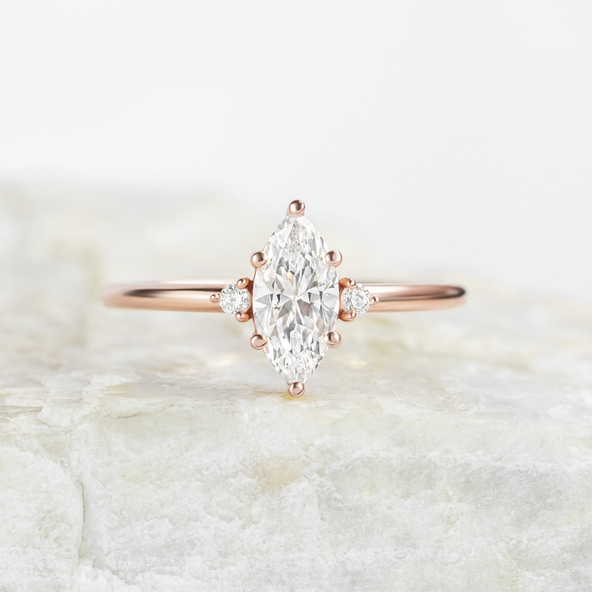 August ~ Marquise Cut Ring