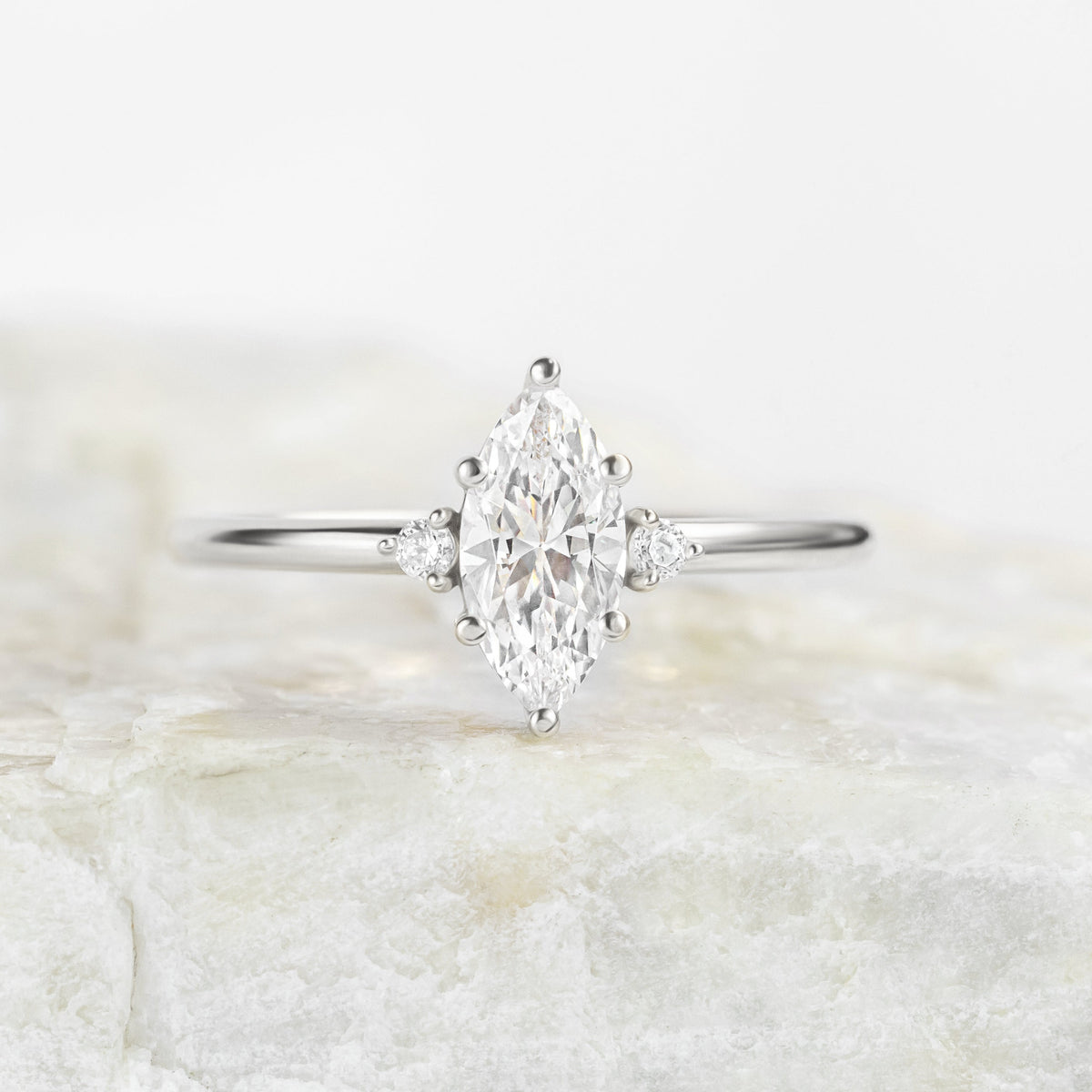 August ~ Marquise Cut Ring