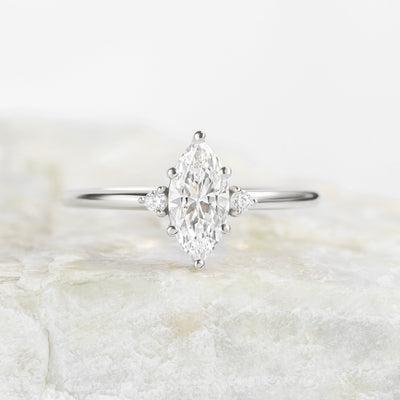 August ~ Marquise Cut Ring