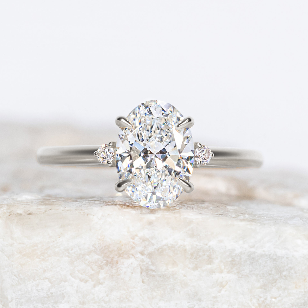 August ~ Oval Cut Ring