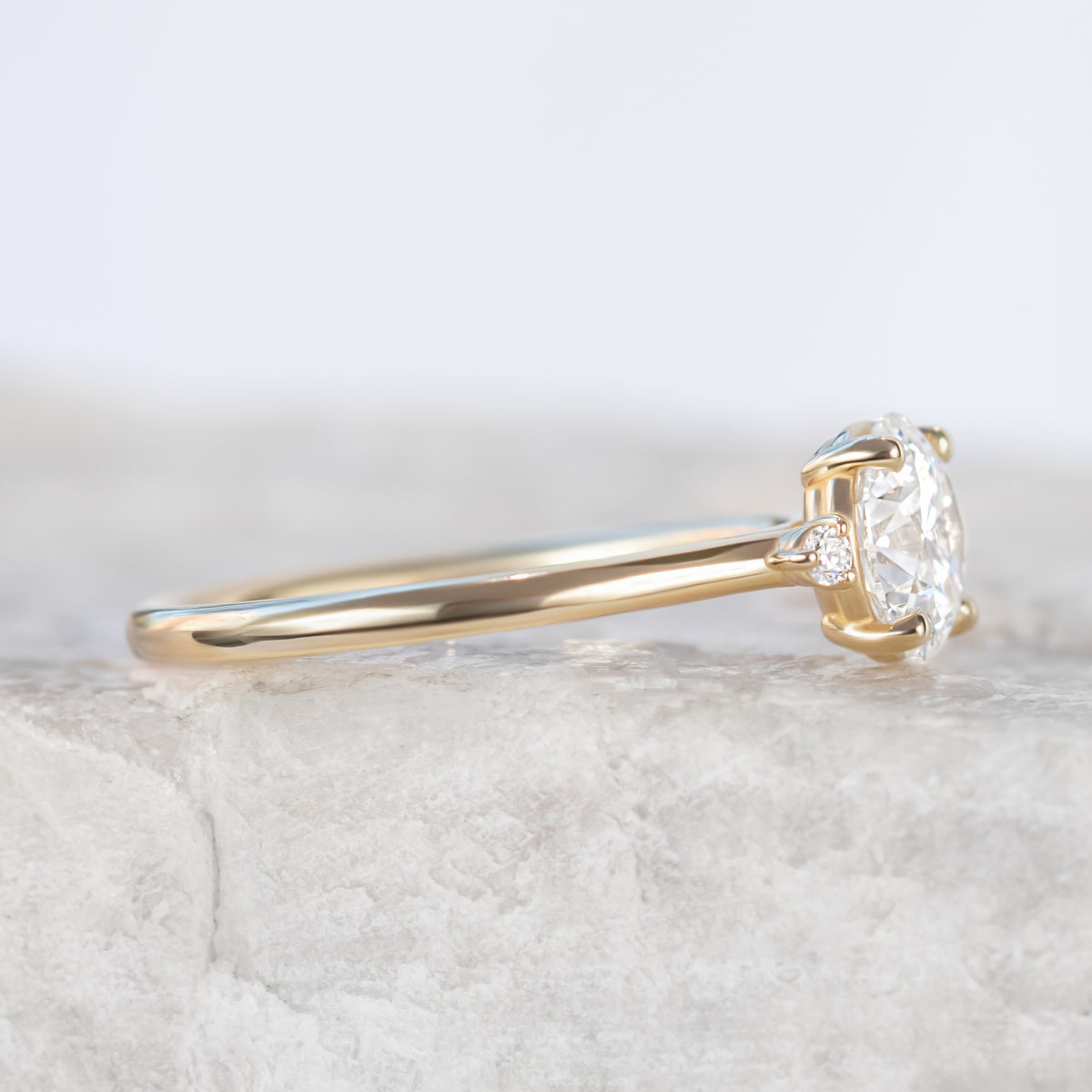 August ~ Round Brilliant Cut Ring