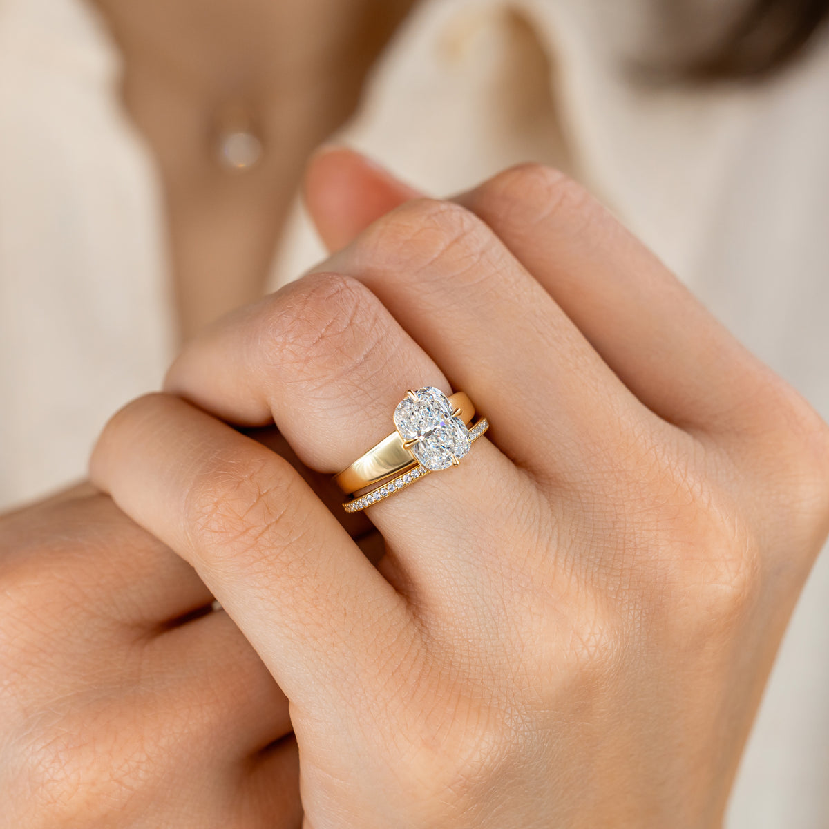 Esther Petite ~ Diamond Ring
