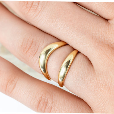 Carlie ~ Domed Ring