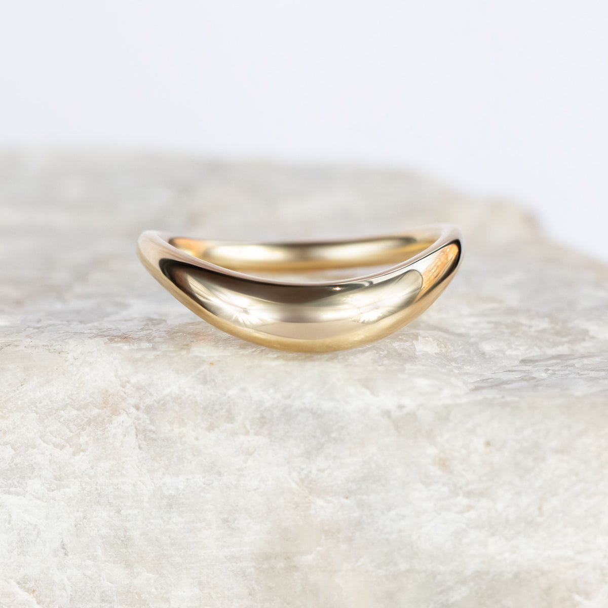 Blair ~ Domed Curved Ring