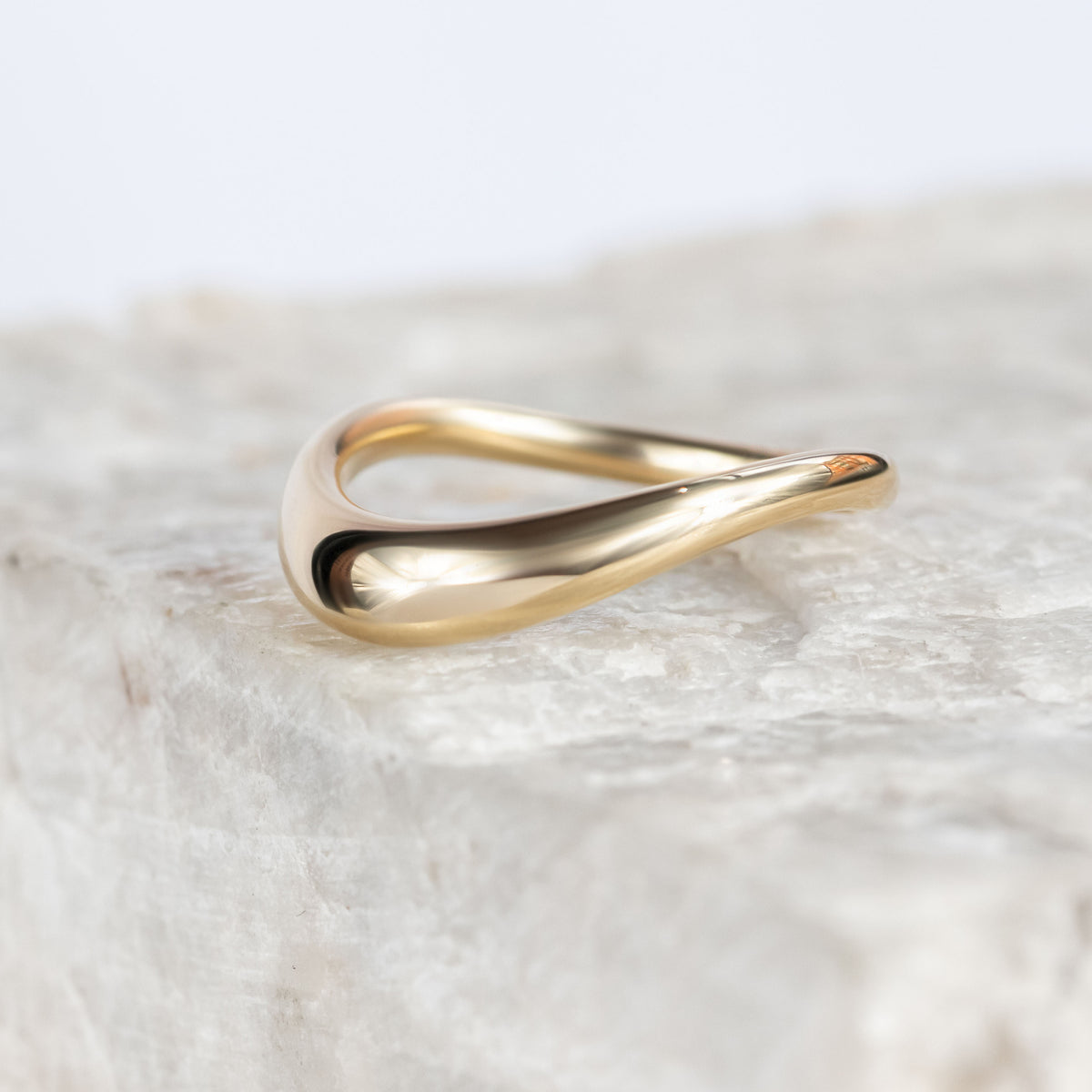 Blair ~ Domed Curved Ring