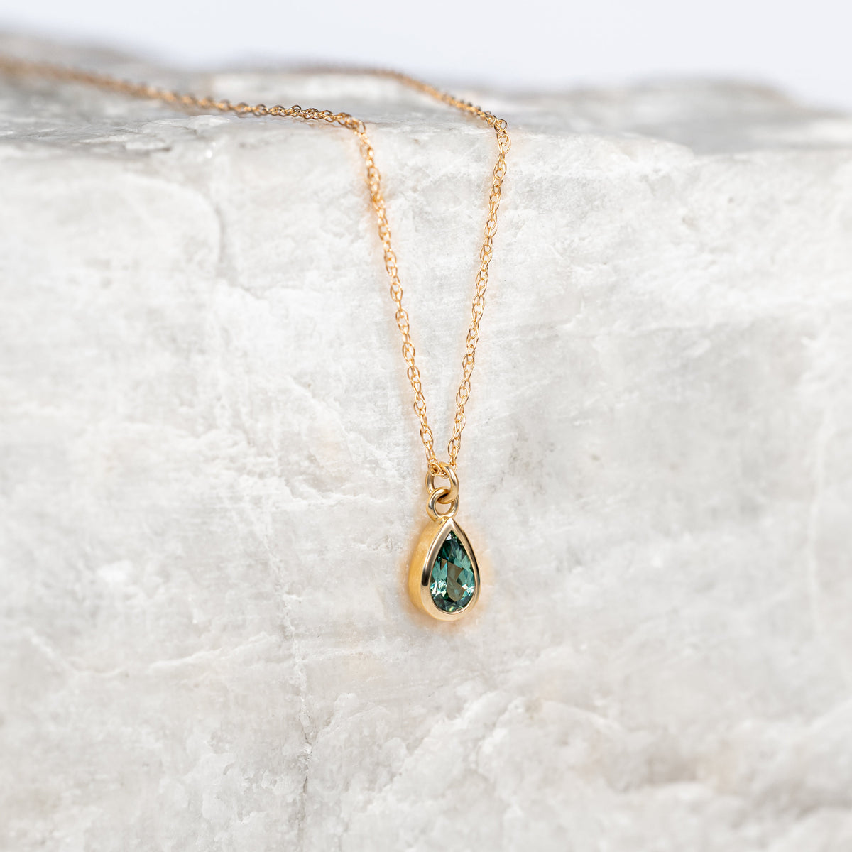 Camden Montana Sapphire Necklace ~ Ready to Ship