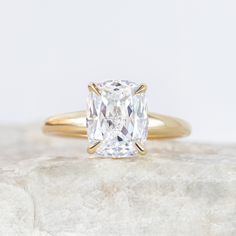 Carla ~ Tapering Solitaire Ring