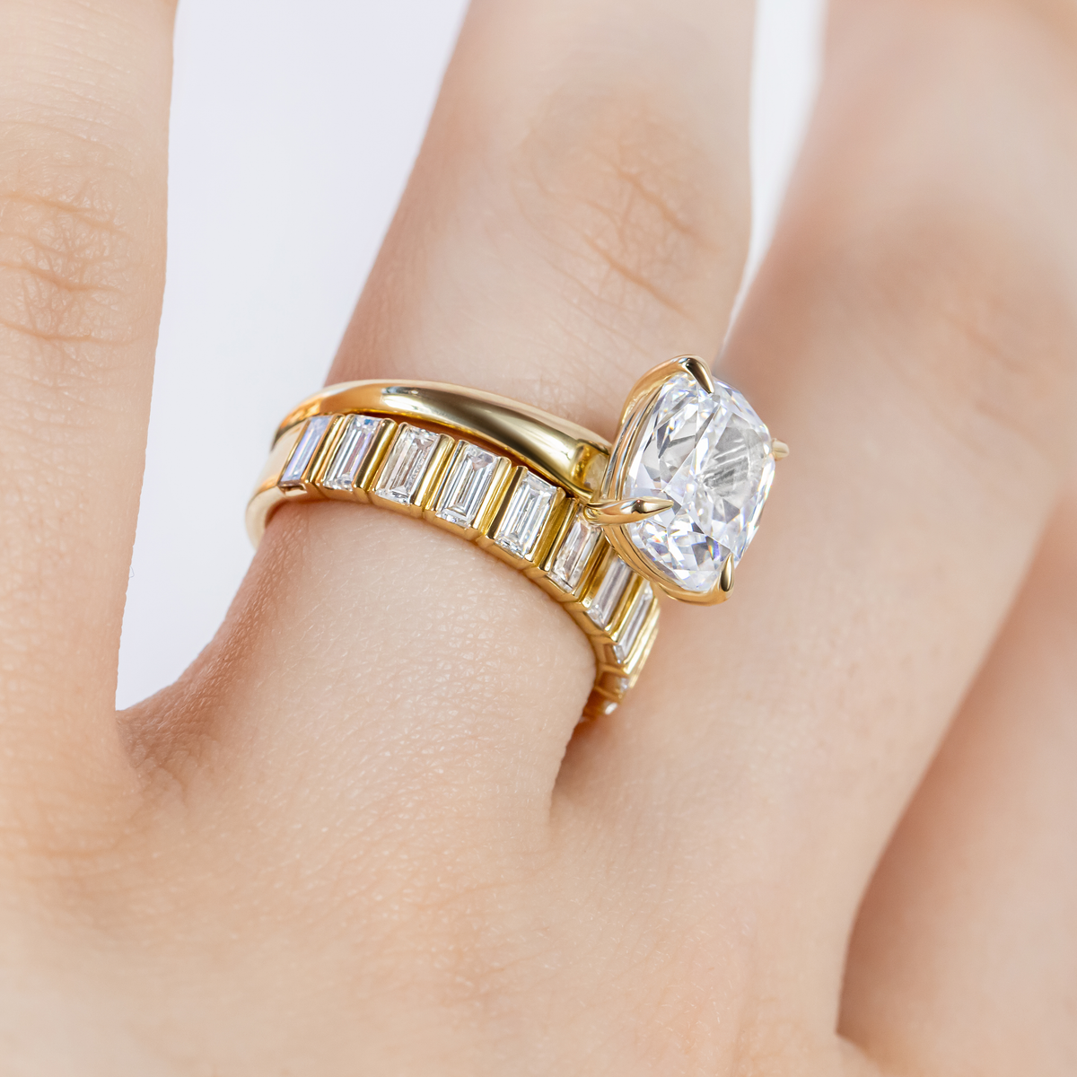 Esme ~ Diamond Baguette Ring