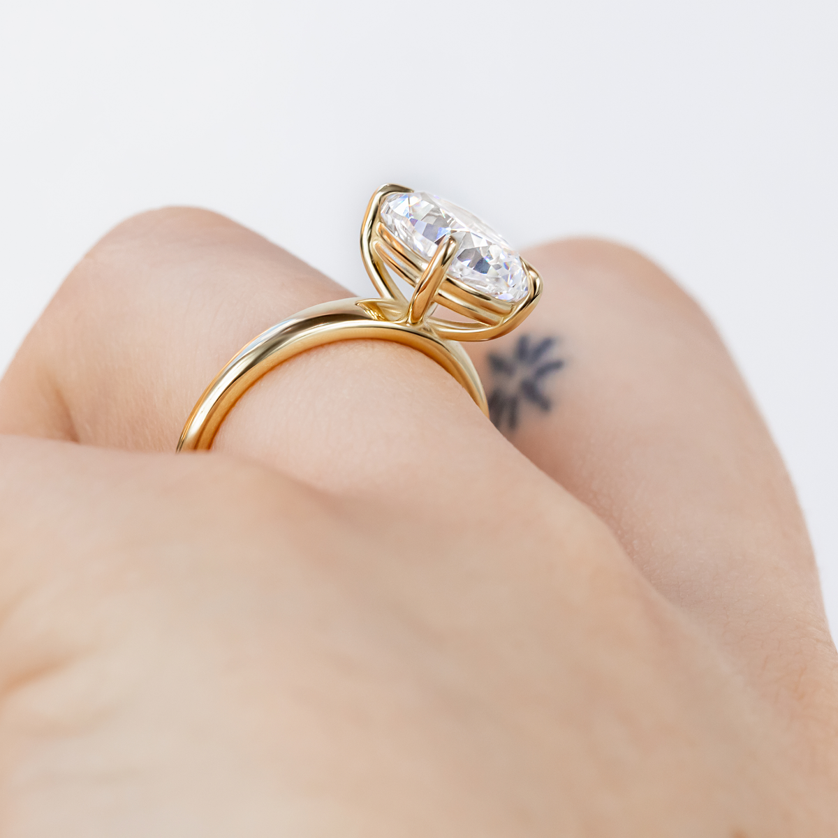Carla ~ Elongated Cushion Cut Ring
