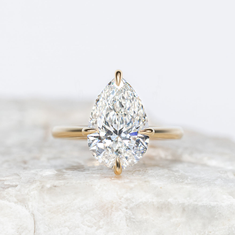Charlotte ~ Pear Cut Ring