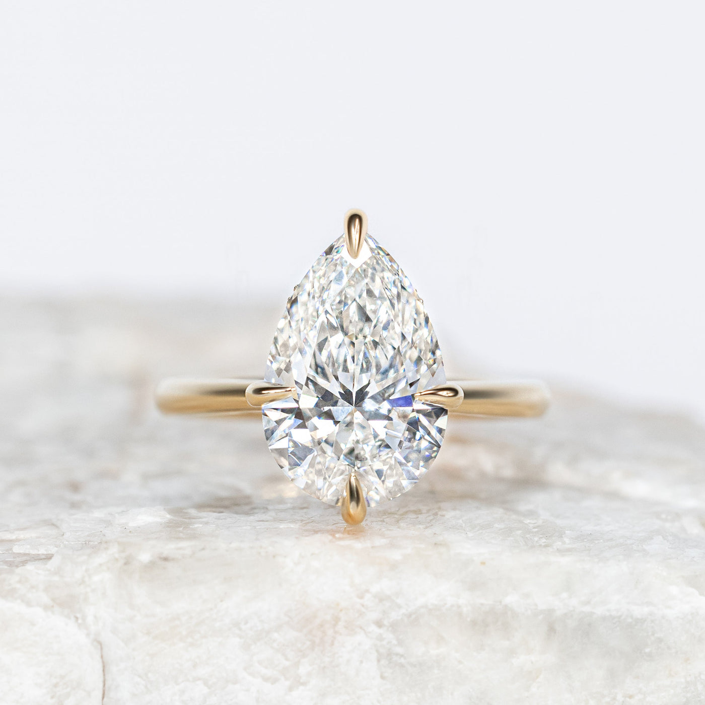 Charlotte ~ Pear Cut Ring