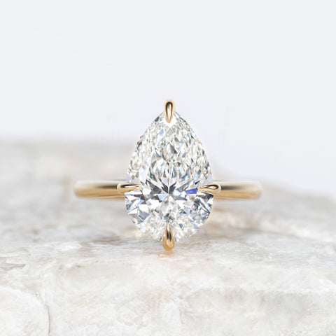 Charlotte ~ Pear Cut Ring