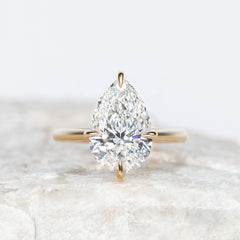 Charlotte ~ Pear Cut Ring